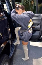 ARIANA GRANDE Leaves a Recording Studio in New York 07/10/2018