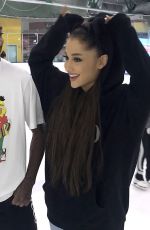 ARIANA GRANDE Out Ice Skating in New York 07/06/2018