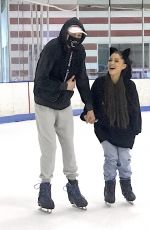 ARIANA GRANDE Out Ice Skating in New York 07/06/2018