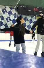 ARIANA GRANDE Out Ice Skating in New York 07/06/2018