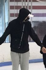 ARIANA GRANDE Out Ice Skating in New York 07/06/2018