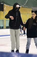 ARIANA GRANDE Out Ice Skating in New York 07/06/2018