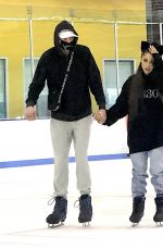 ARIANA GRANDE Out Ice Skating in New York 07/06/2018