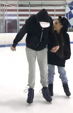 ARIANA GRANDE Out Ice Skating in New York 07/06/2018