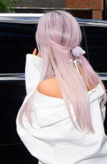 ARIANA GRANDE Out in New York 07/18/2018