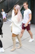 ARIANA GRANDE Out in New York 07/18/2018