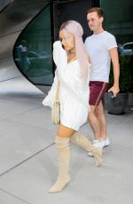 ARIANA GRANDE Out in New York 07/18/2018