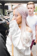 ARIANA GRANDE Out in New York 07/18/2018