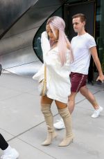 ARIANA GRANDE Out in New York 07/18/2018