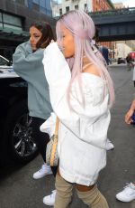 ARIANA GRANDE Out in New York 07/18/2018
