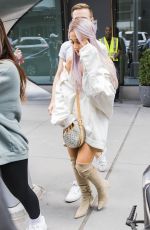 ARIANA GRANDE Out in New York 07/18/2018