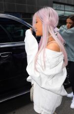 ARIANA GRANDE Out in New York 07/18/2018