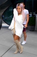 ARIANA GRANDE Out in New York 07/18/2018