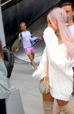 ARIANA GRANDE Out in New York 07/18/2018