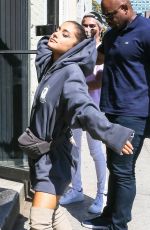 ARIANA GRANDE Out with Friends in New York 07/10/2018