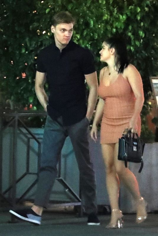 ARIEL WINTER and Levi Meaden Out for Dinner in Beverly Hills 07/23/2018