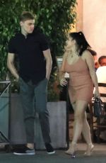 ARIEL WINTER and Levi Meaden Out for Dinner in Beverly Hills 07/23/2018