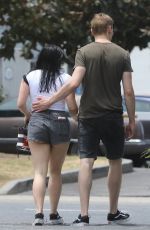 ARIEL WINTER and Levi Meaden Out for Lunch in Studio City 07/10/2018