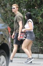 ARIEL WINTER and Levi Meaden Out for Lunch in Studio City 07/10/2018