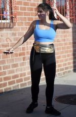 ARIEL WINTER Arrives at a Gym in Los Angeles 07/19/2018