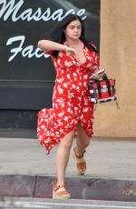 ARIEL WINTER at a Nail Salon in Studio City 07/09/2018
