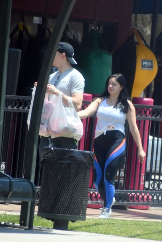 ARIEL WINTER at Grocery Shopping in Studio City 07/07/2018