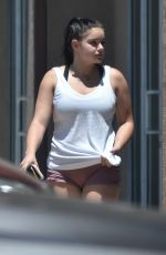 ARIEL WINTER Heading to a Gym in Los Angeles 07/24/2018