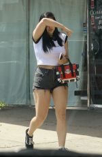 ARIEL WINTER in Shorts Out in Los Angeles 07/10/2018