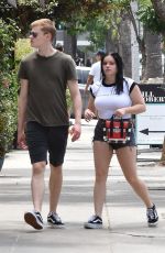 ARIEL WINTER in Shorts Out in Los Angeles 07/10/2018