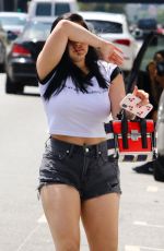 ARIEL WINTER in Shorts Out in Los Angeles 07/10/2018