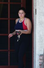 ARIEL WINTER Leaves a Gym in Los Angeles 07/25/2018