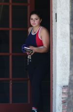 ARIEL WINTER Leaves a Gym in Los Angeles 07/25/2018