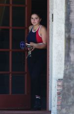 ARIEL WINTER Leaves a Gym in Los Angeles 07/25/2018