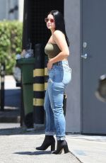 ARIEL WINTER Leaves Nine Zero One Salon in Los Angeles 07/27/2018