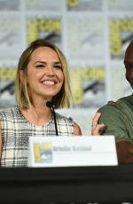 ARIELLE KEBBEL at The Midnight, Texas Panel at Comic-con in San Diego 07/21/2018