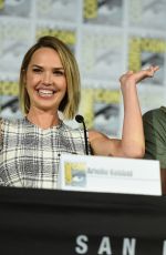 ARIELLE KEBBEL at The Midnight, Texas Panel at Comic-con in San Diego 07/21/2018