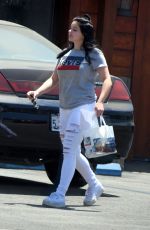 AROEL WINTER Arrives at a Studio in Los Angeles 07/03/2018