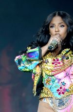 ASHANTI Performs at 2018 Essence Festival in New Orleans 07/08/2018