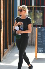 ASHLEE SIMPSON Heading to a Gym in Los Angeles 07/16/2018