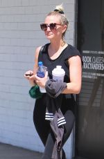 ASHLEE SIMPSON Leaves a Gym in Studio City 07/19/2018