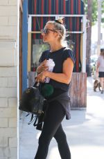 ASHLEE SIMPSON Leaves a Gym in Studio City 07/19/2018