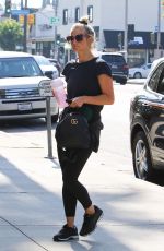ASHLEE SIMPSON Leaves a Gym in Studio City 07/19/2018