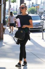 ASHLEE SIMPSON Leaves a Gym in Studio City 07/19/2018
