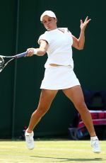 ASHLEIGH BARTY at Wimbledon Tennis Championships in London 07/07/2018