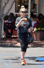 ASHLEY BENSON Out in Los Angeles 07/16/2018