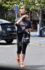 ASHLEY BENSON Out in Los Angeles 07/16/2018
