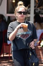 ASHLEY BENSON Out in Los Angeles 07/16/2018