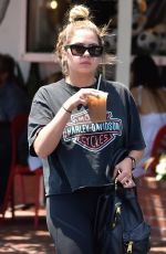 ASHLEY BENSON Out in Los Angeles 07/16/2018