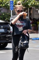 ASHLEY BENSON Out in Los Angeles 07/16/2018
