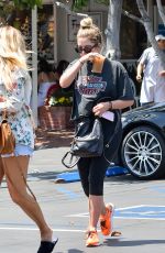 ASHLEY BENSON Out in Los Angeles 07/16/2018
